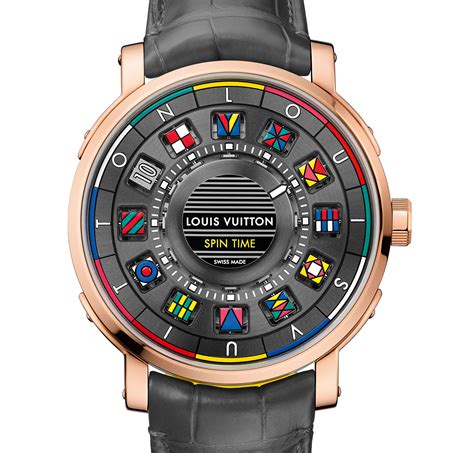 louis vuitton escale spin time price|louis vuitton revolution watch.